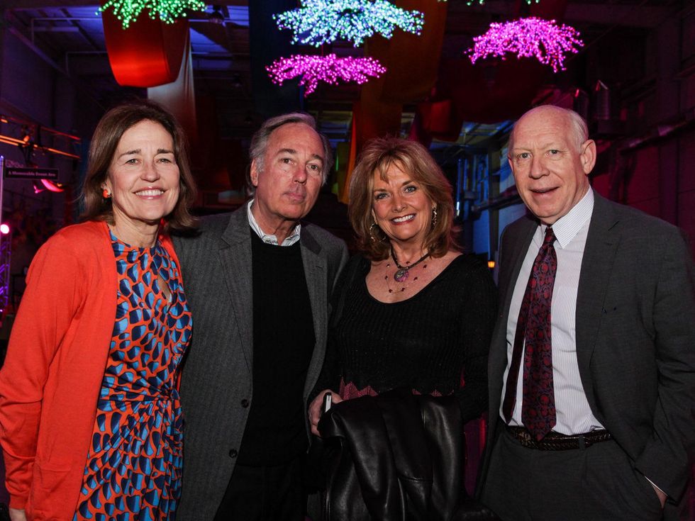 6 Andrea White, from left, Barry Silverman, Shara Fryer and Bill White at the Social Book Launch Party February 2014