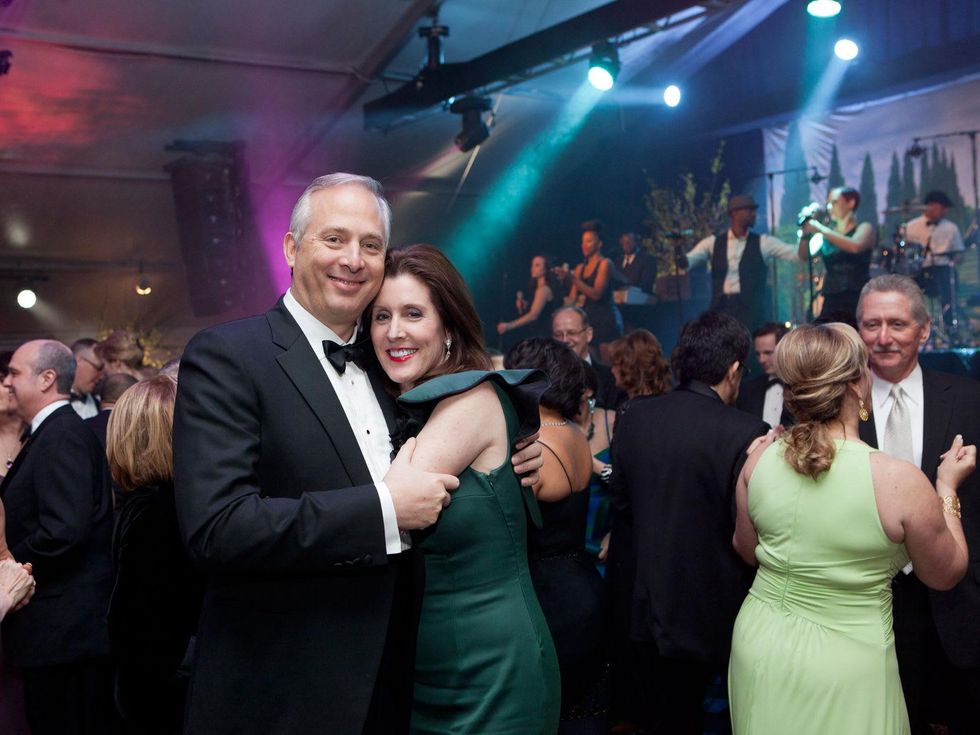 6 Bobby and Phoebe Tudor at Gala on the Green February 2014