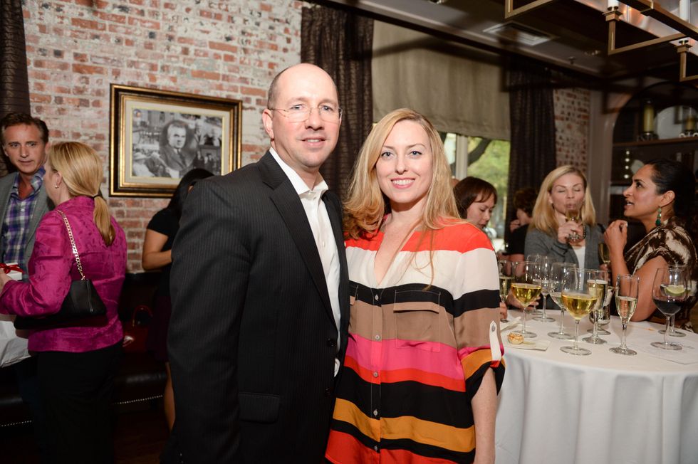 6 Chris and Audra Stevenson at The Thread Alliance Blue Plate Special kick off April 2015