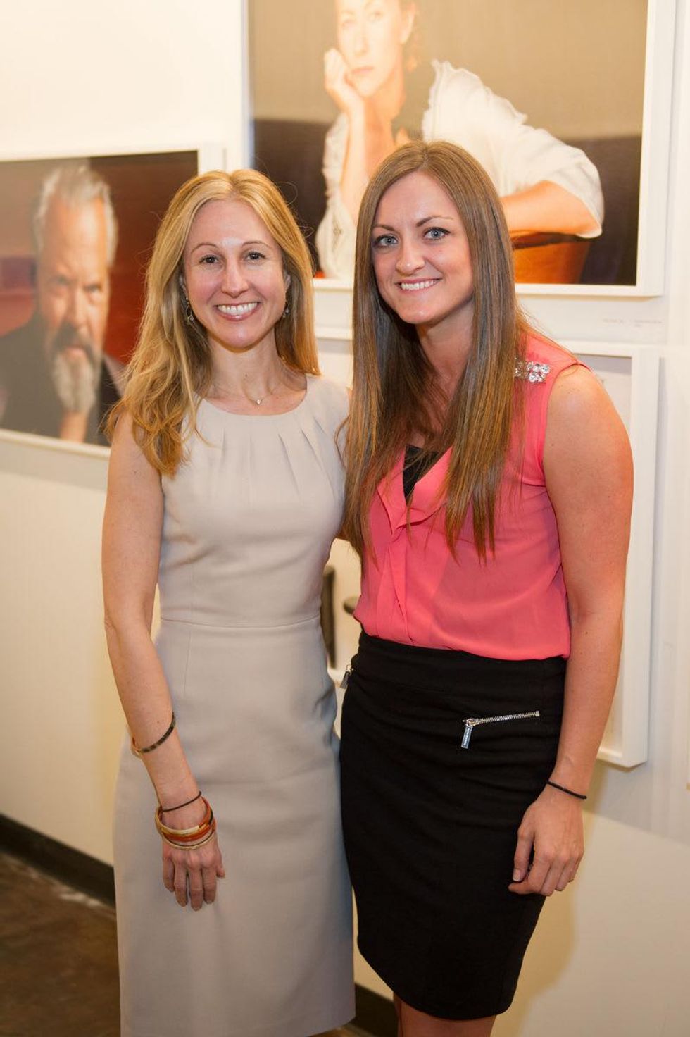 6 Christine Alivecto, left, and Brittany Leatherwood at Fall Market May 2014