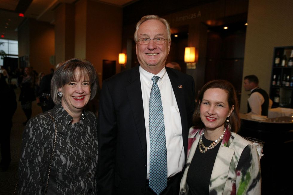 6 Dorothy Ables, from left, Mickey Ables and Kathryn Wilson at An Evening with a Legend February 2015