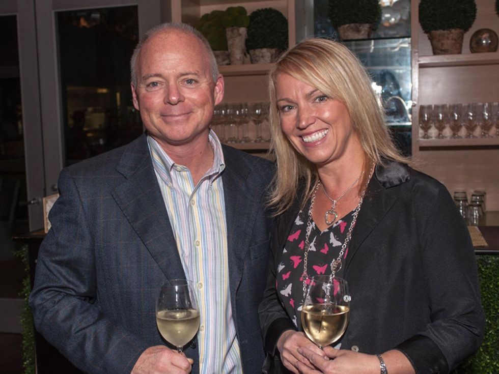 6 Doug and Nicky Maddams at the Bruce Munro VIP reception at Discovery Green November 2014