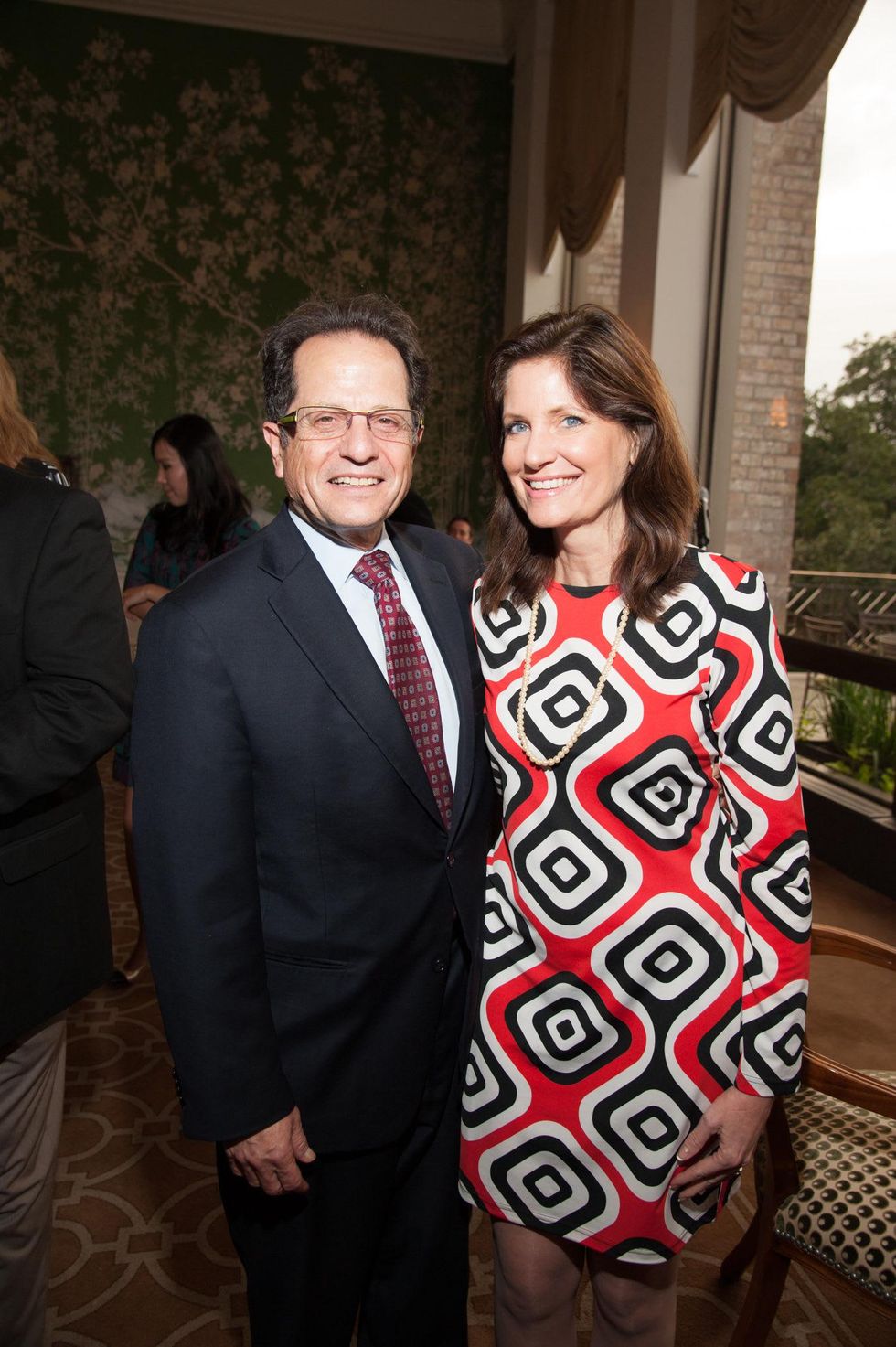 6 Drs. Robert Phillips and Julia Andrieni at the Houston Heart Ball Kickoff at River Oaks Country Club October 2014