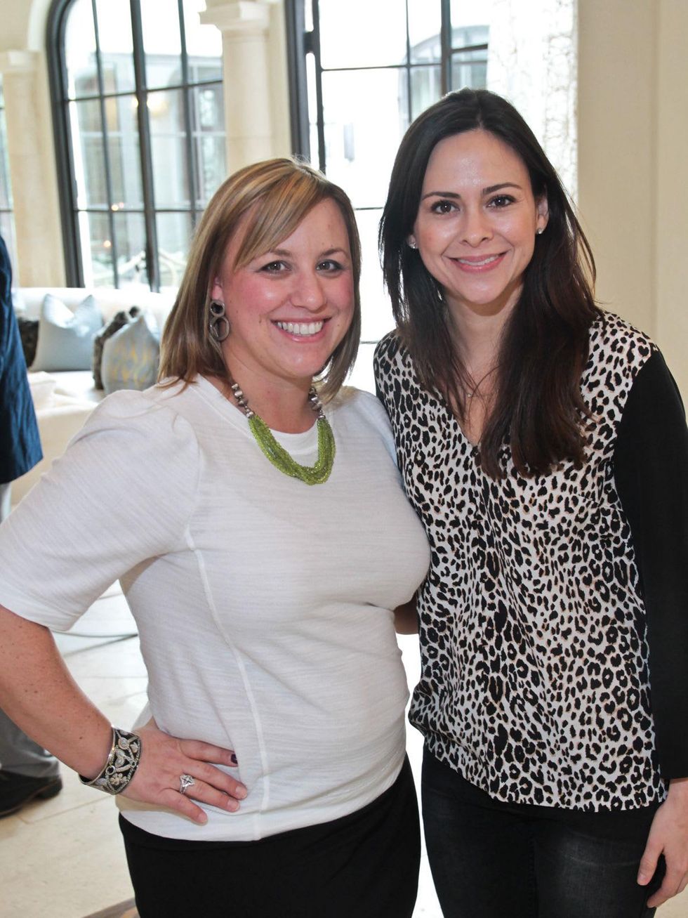 6 Emily Essaye, left, and Natalie Mohtashami at The Children's Assessment Center Holiday Coffee December 2013