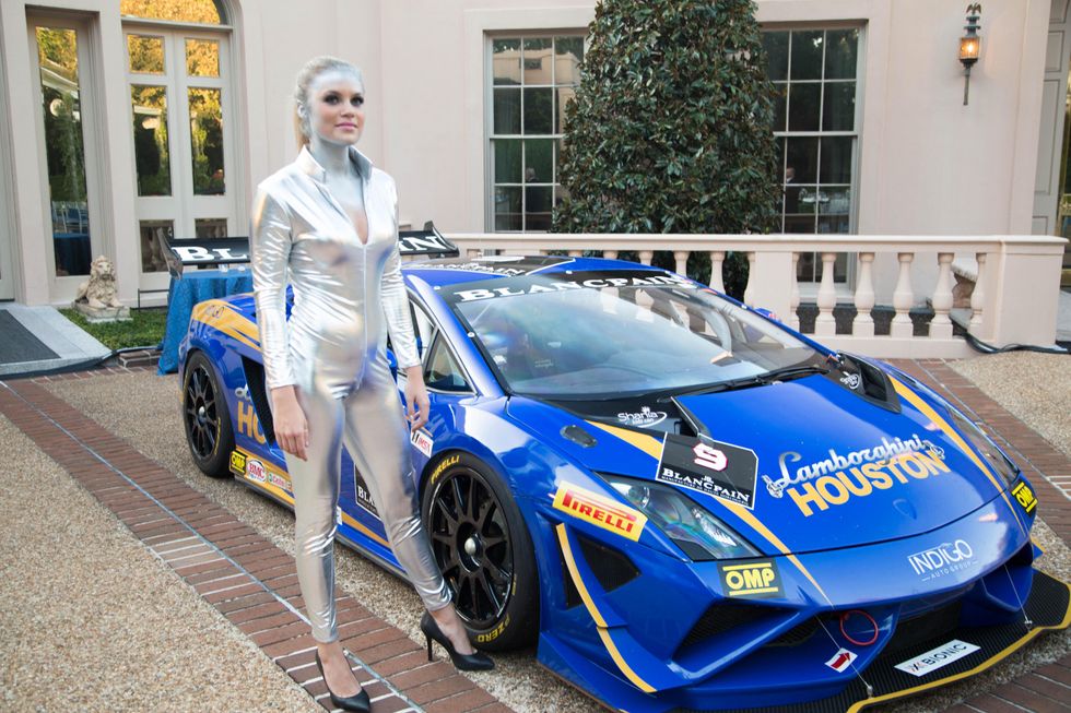 6 Gallardo race car at the Lamborghini party September 2014