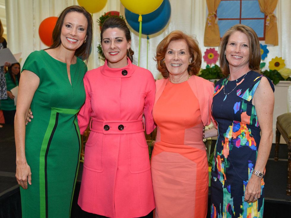 6 Houston Symphony children's fashion show April 2013 Catherine Hennessy, Elaine Turner, Peggy Hennessy, Megan Hennessy Parker