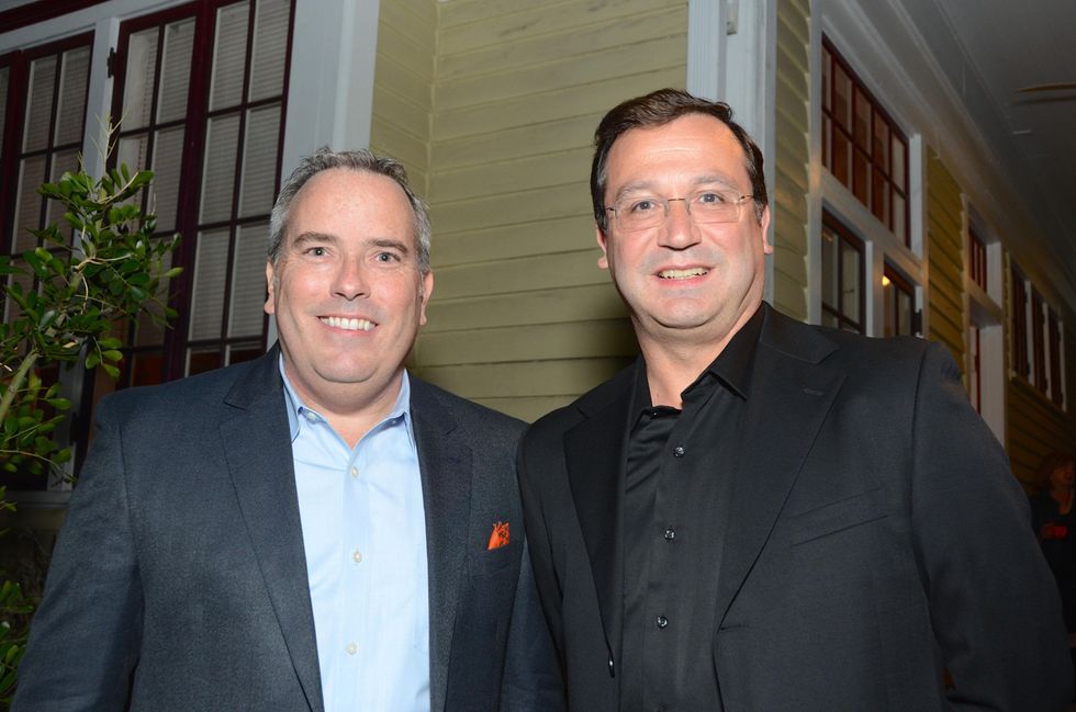 6 Jason Fuller, left, and Padraig Drennan at Cindy Clifford's birthday bash November 2014