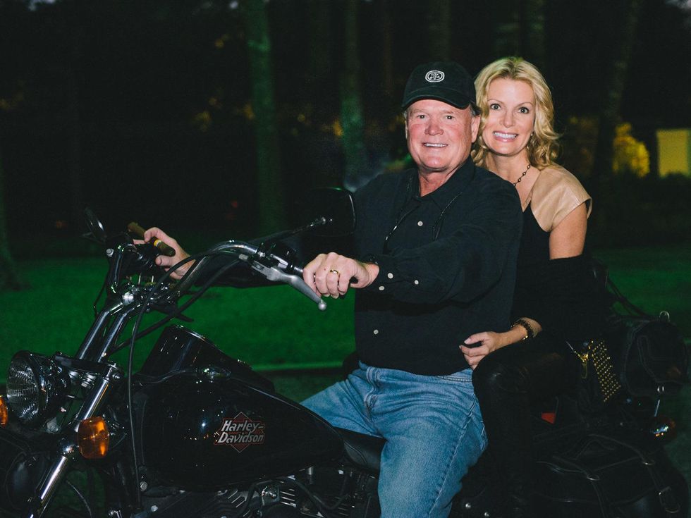 6 Jay Davis and Mary Charles Davis at the Bayou Preservation Association's Born on the Bayou party October 2013