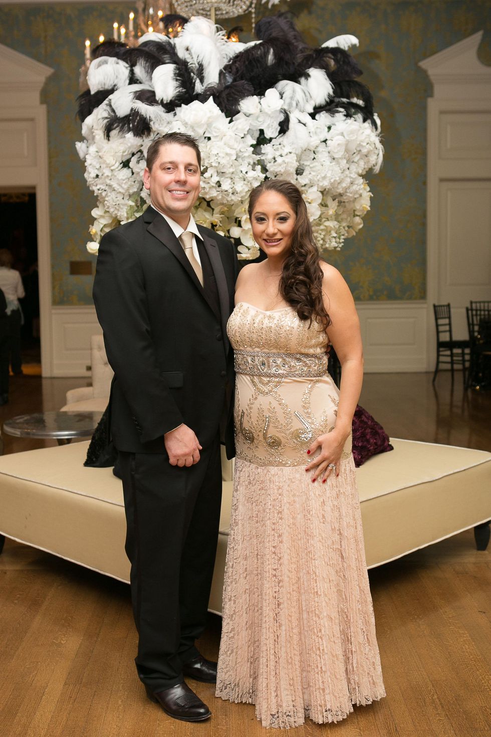 6 Junior League Gala Jason and Tanya Leiber, from left, Jason and Elizabeth Love, Rachel and Thomas Regan and Megan and Luke Hotze.