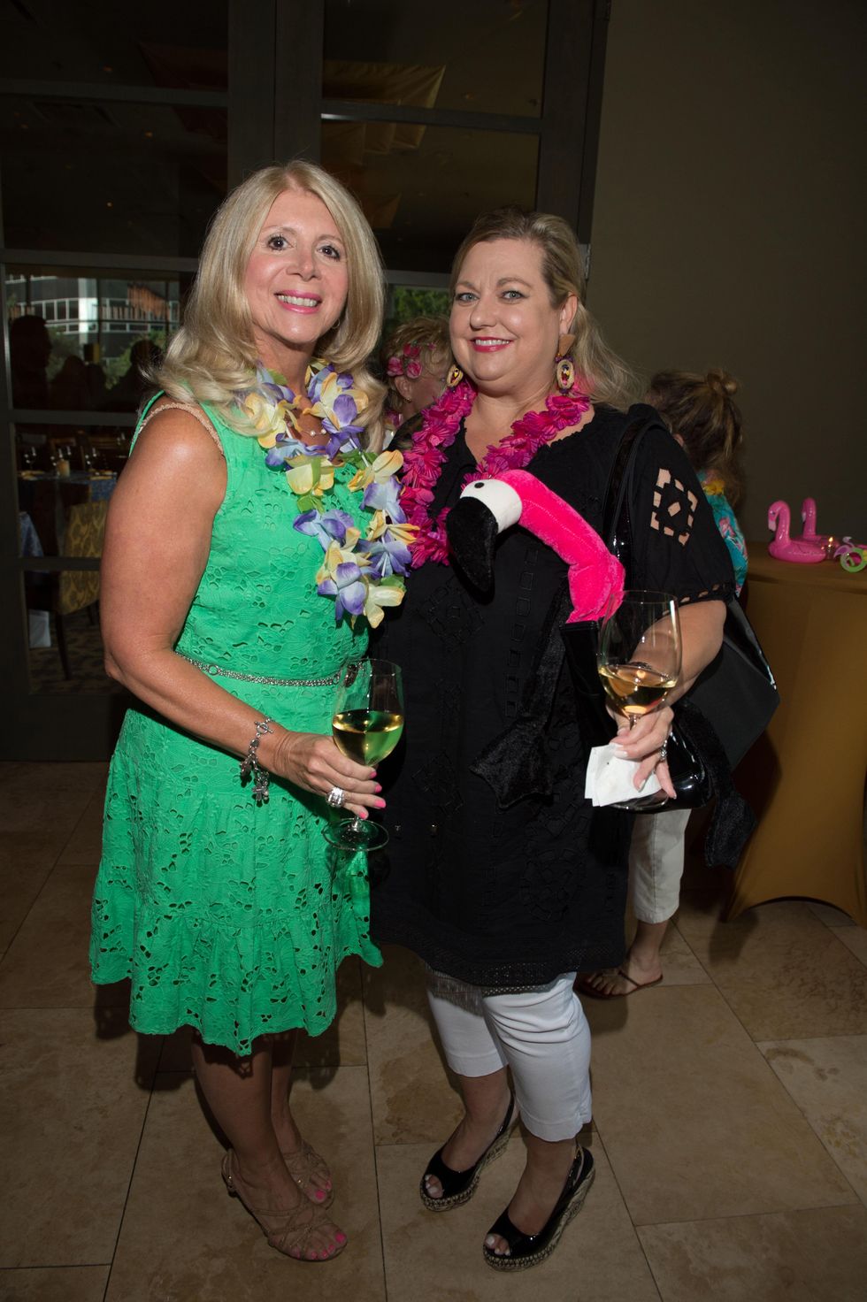 6 Katie Harrison, left, and Katrina Arnim at the Flock and Flamingle event September 2014