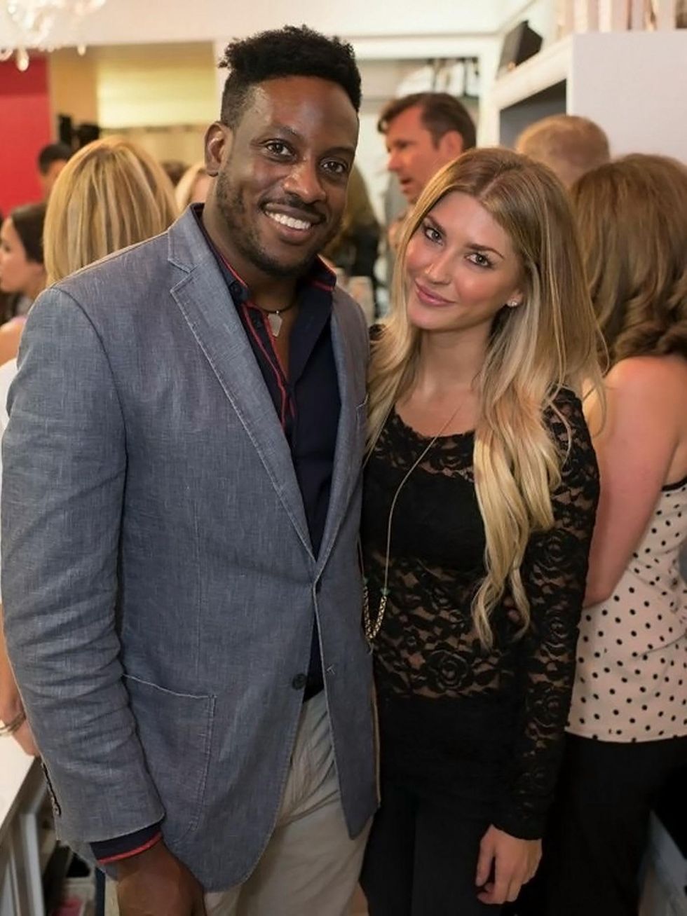 6 Lanre Omotunwashe and Ashlee Frazier at the KB Kasuals party September 2014
