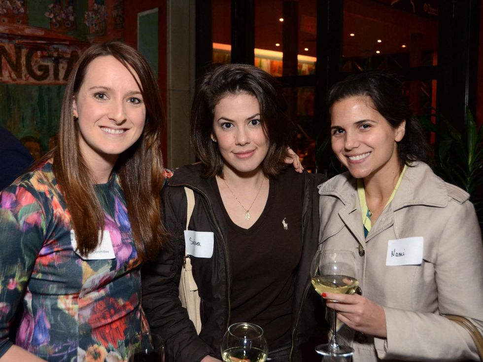 6 Lori Shenker, from left, Sabra Elyse and Nami Liberboim at the Holocaust Museum Houston's Next Generation Young Professionals kickoff party November 2013