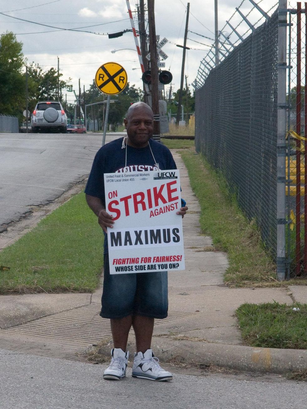 6 Maximus Coffee strike October 2013 individual man