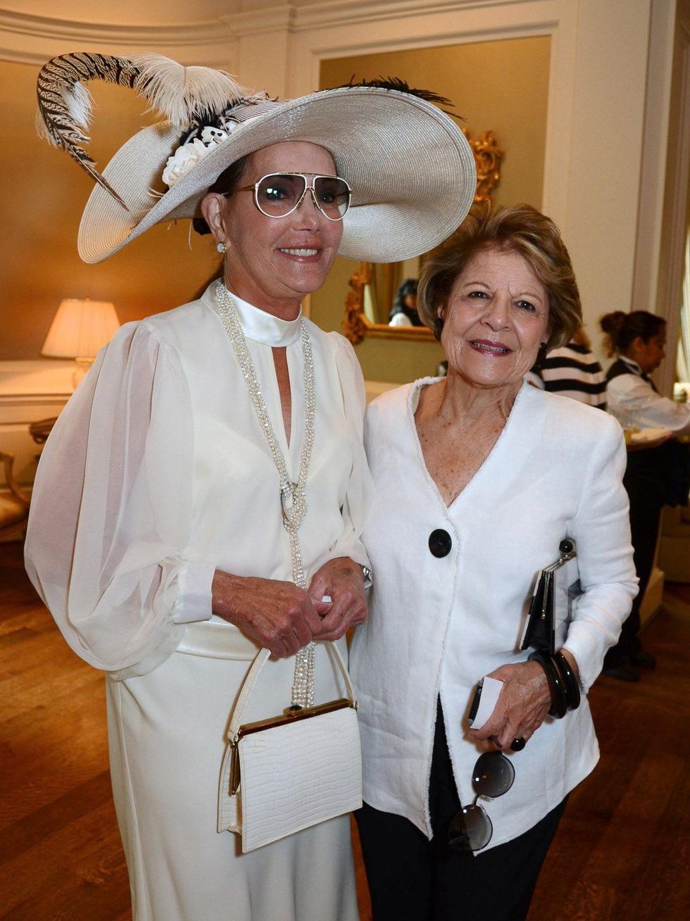 6, River Oaks tennis luncheon, April 2013 Joelle Rogers, Grace Ison