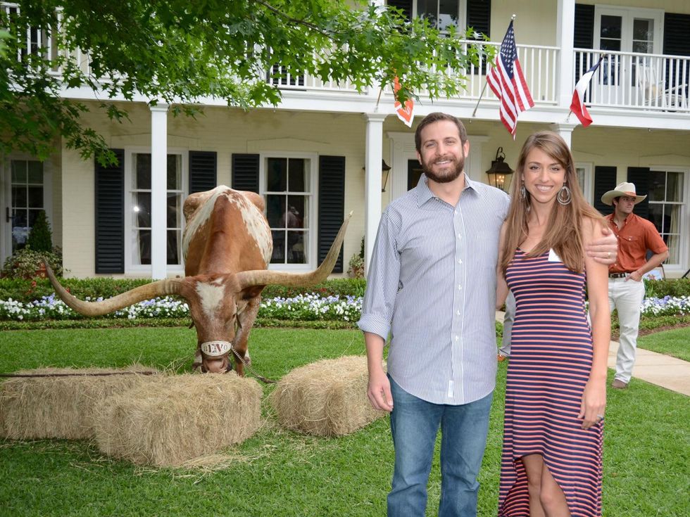 6, Silver Spurs party April 2013 Blake Maida, Anna Maida