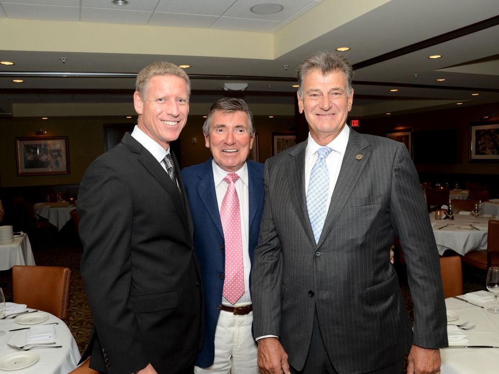 6 The Palm Houston grand re-opening July 2013 Scott Siek, Wally Ganzi, Jimmy Martin