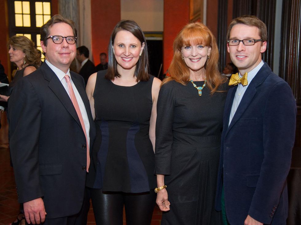 6 Will and Kate Stukenberg, from left, Gracie Cavnar and Nic Phillips at the Great Grown-Up Spelling Bee January 2014