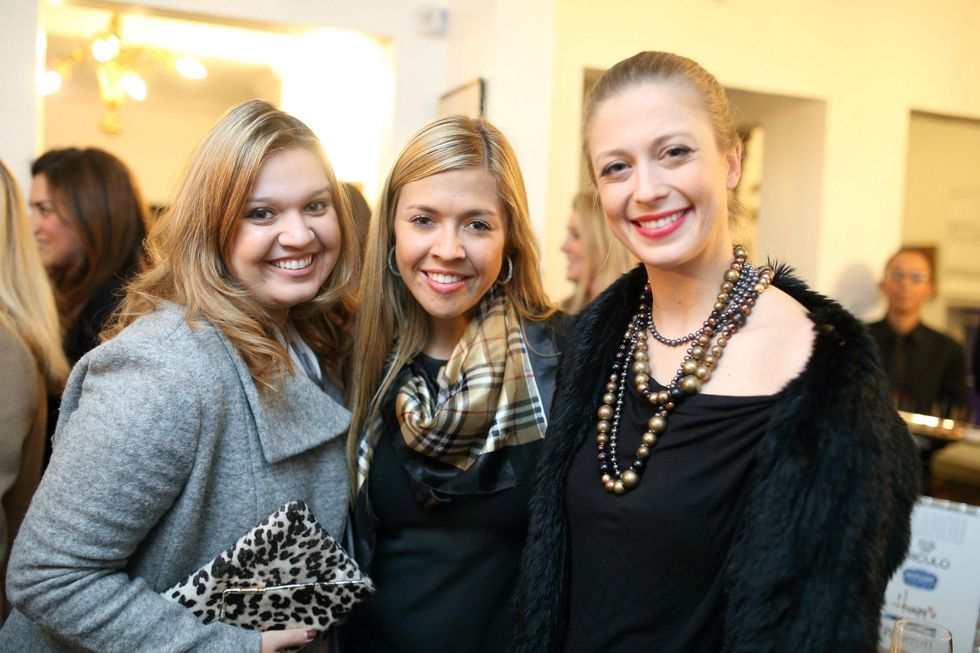 60 Connie Thompson, from left, Laura Beaver and Tatiana Galitzine at the Baanou Grand Opening Party November 2014