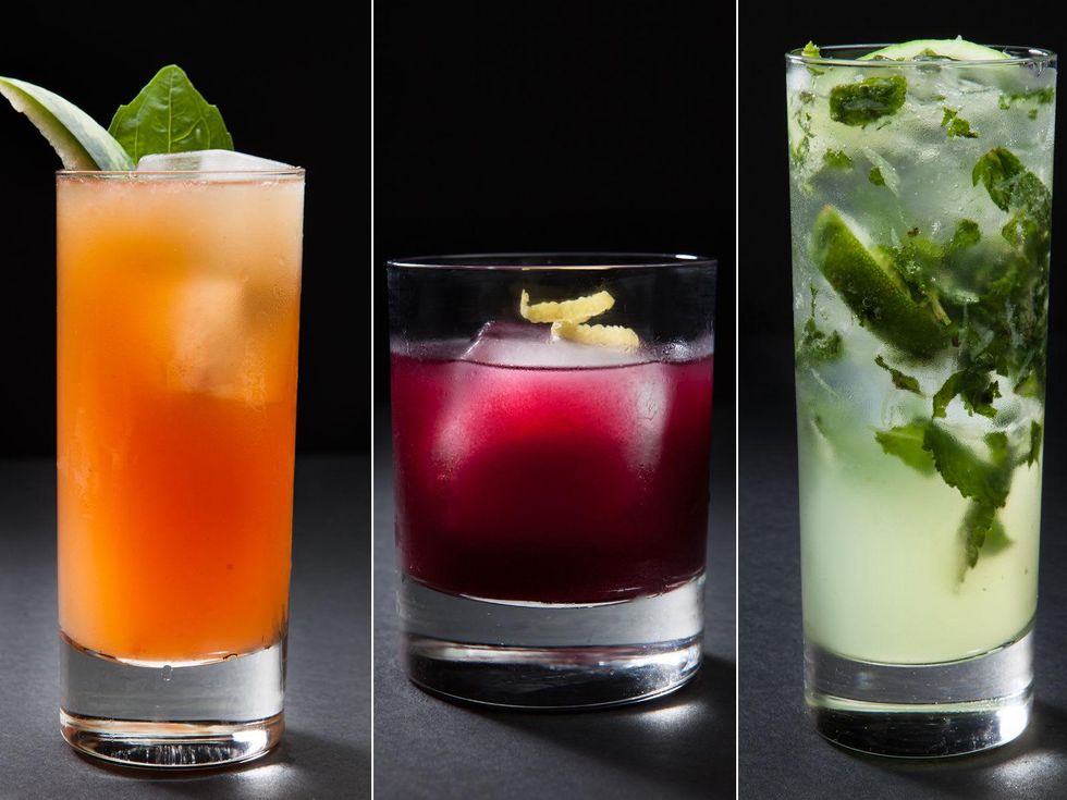 60 Degrees Mastercrafted cocktails drinks