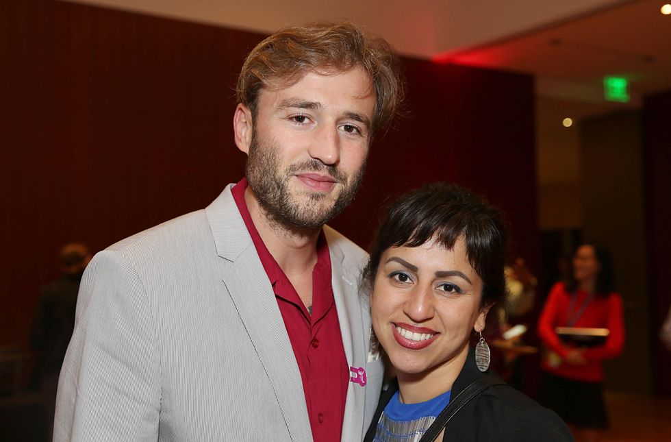 60 Justin Lasiewicz and Heliz Forouzan at the Asia Society Texas Center Kobe beef Cook-off December 2014