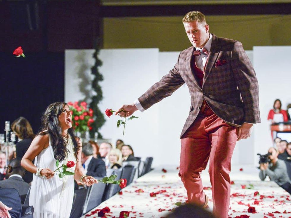 61 Adele Hartland and J.J. Watt at Una Notte in Italia November 2013