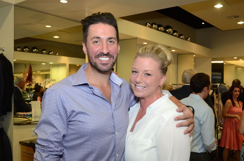 62 Dominic Milanese and Amanda Morman at the Festari for Men Summer Soiree August 2014