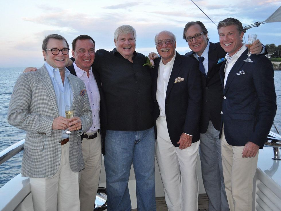 63 Shelby Renewing Vows in France June 2013 Bill Caudell ,Mike Mayell, John Eddie Williams, Shafik Rifaat, Ron Franklin and Randy Powers