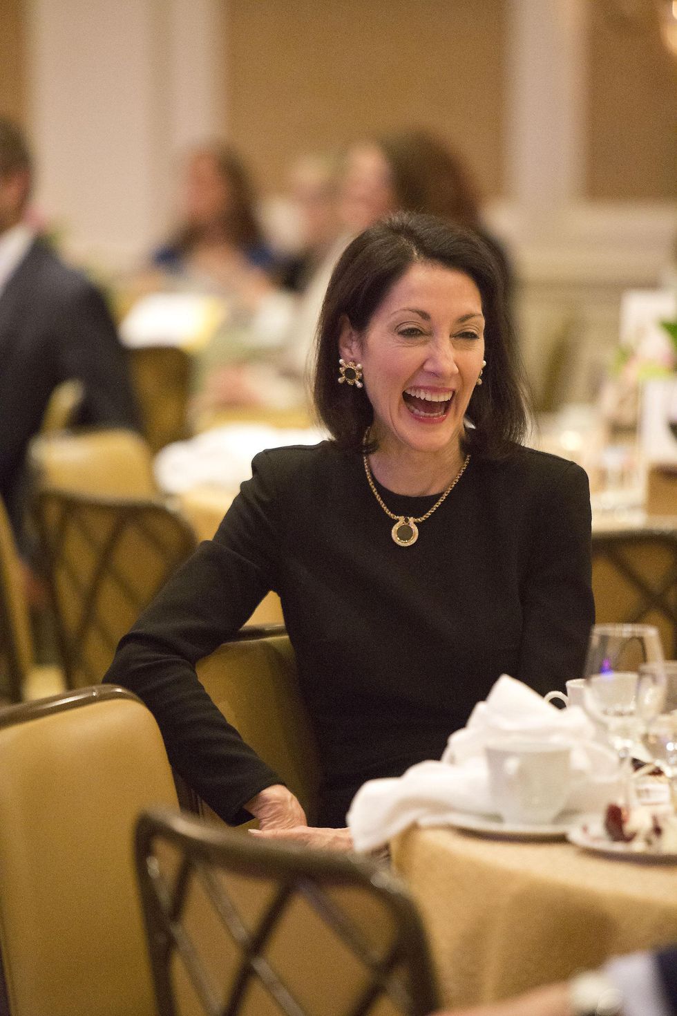 646 Susie Criner at the Great Grown-Up Spelling Bee January 2015