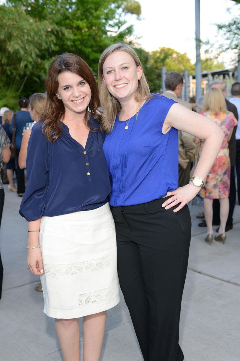 66 Kristen Steed, left, and Kelli Stephenson at the Houston Zoo Asante Society dinner April 2014