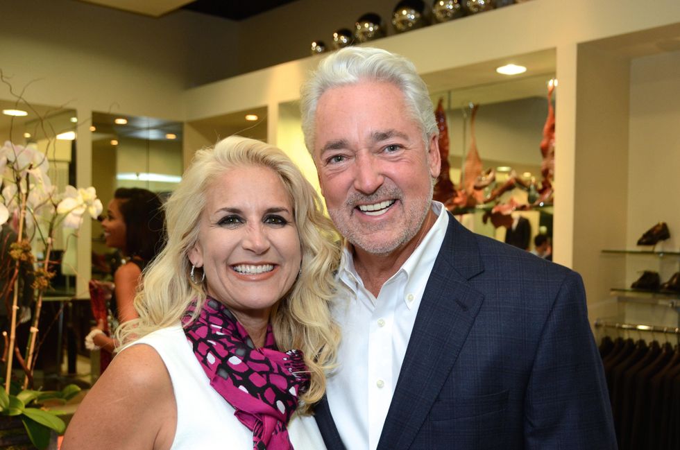 66 Patsy Peeples Busmire and Rick Wendland at the Festari for Men Summer Soiree August 2014