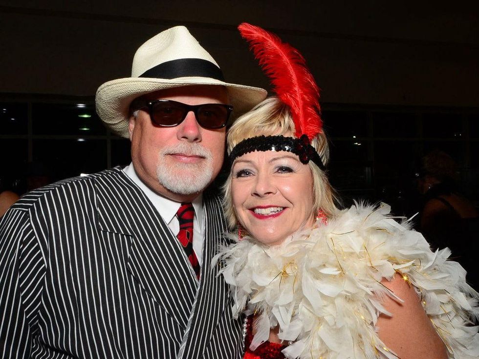68 Dave and Kristi Holcomb at the Fellas and Flappers Sunshine Kids event October 2013