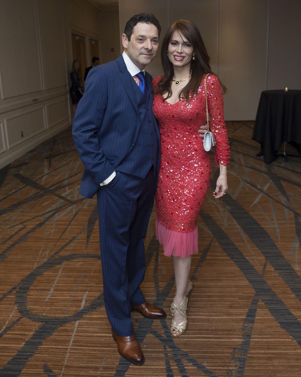 6820 Carlos and Karina Barbieri at Una Notte in Italia November 2014