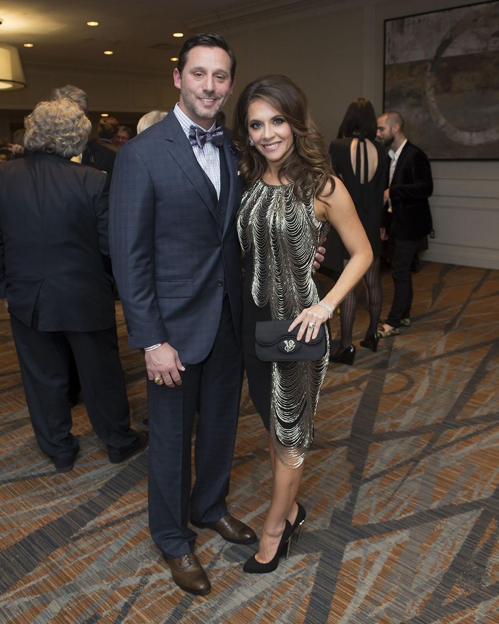 6842 Brad and Joanna Marks at Una Notte in Italia November 2014