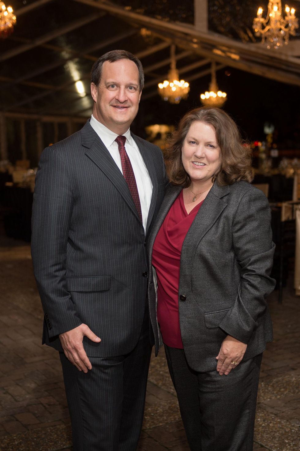 6889 Mark and Sue Worscheh at the Heritage Society Gala December 2014