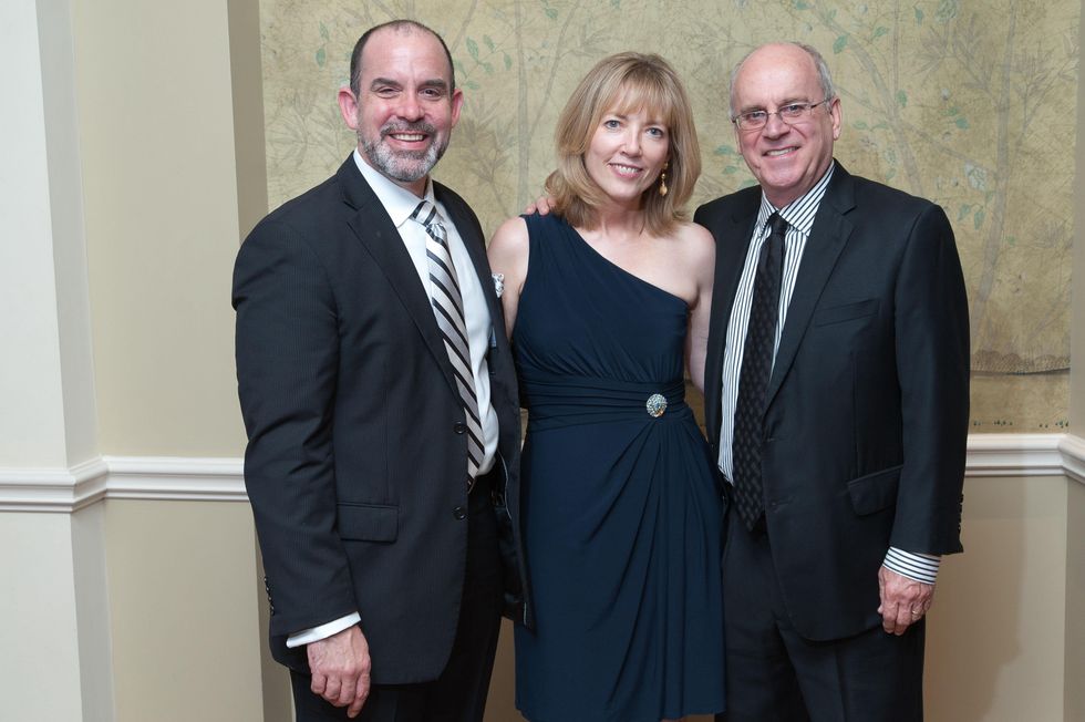 69 John Bradshaw Jr., from left, with Kellye Sanford and Fritz Lanham at the River Oaks Chamber Orchestra Gala September 2014