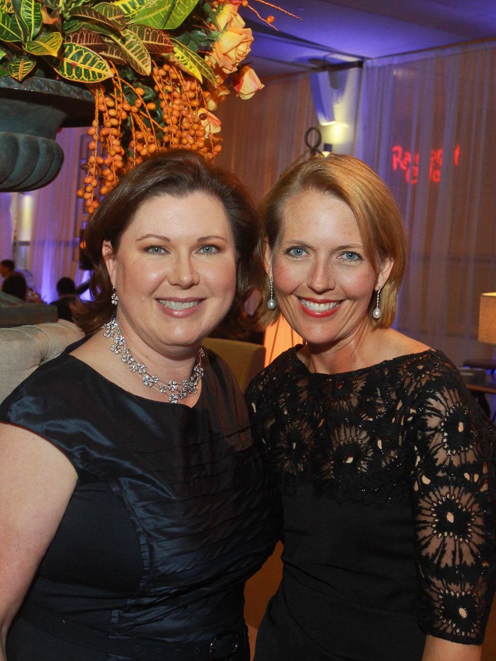 69 Shawn Stephens, left, and Debra Hovnatanian at the Houston Ballet Carnan Properties party.