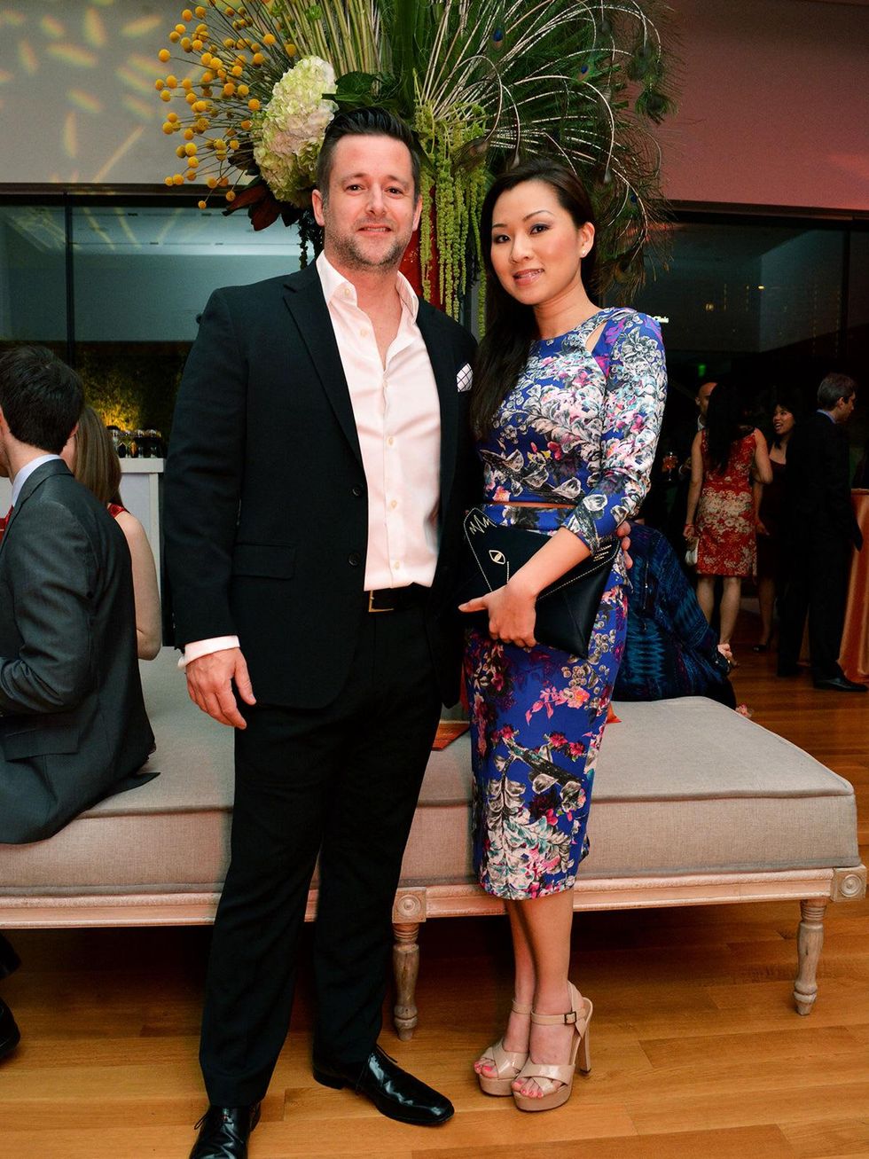 7 0628 Michael and Mechelle Paramore at the Asia Society Spotlight Asia party April 2014