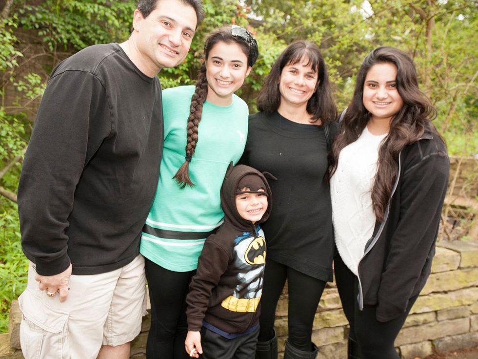 7 Alain Magro, Alexa Magro, Andrik Magro, Allison Magro, Alanna Magro at the Texas Children's Hospital Ambassadors Family Party April 2014