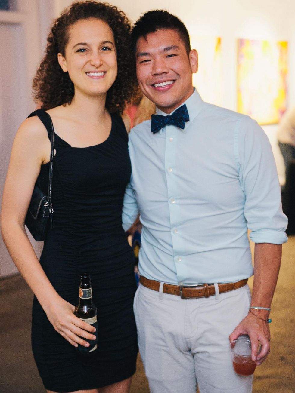 7 Anni Hochhalter and Eddie Nam at CultureMap's 2014 Tastemakers Awards May 2014