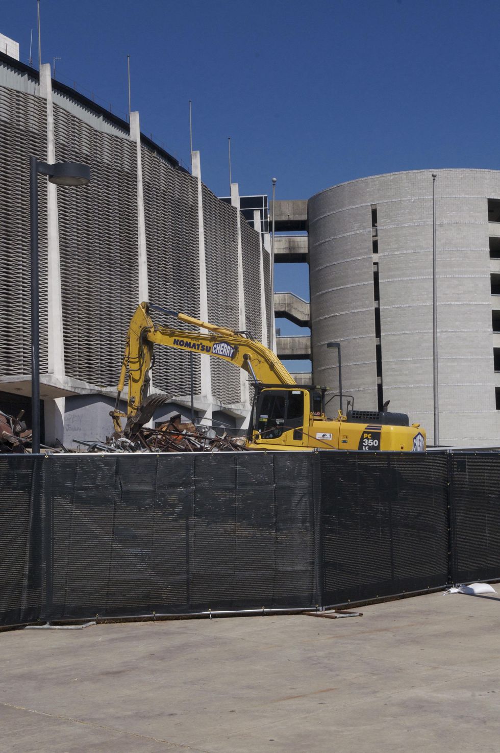 7 Astrodome exterior demolition October 2013