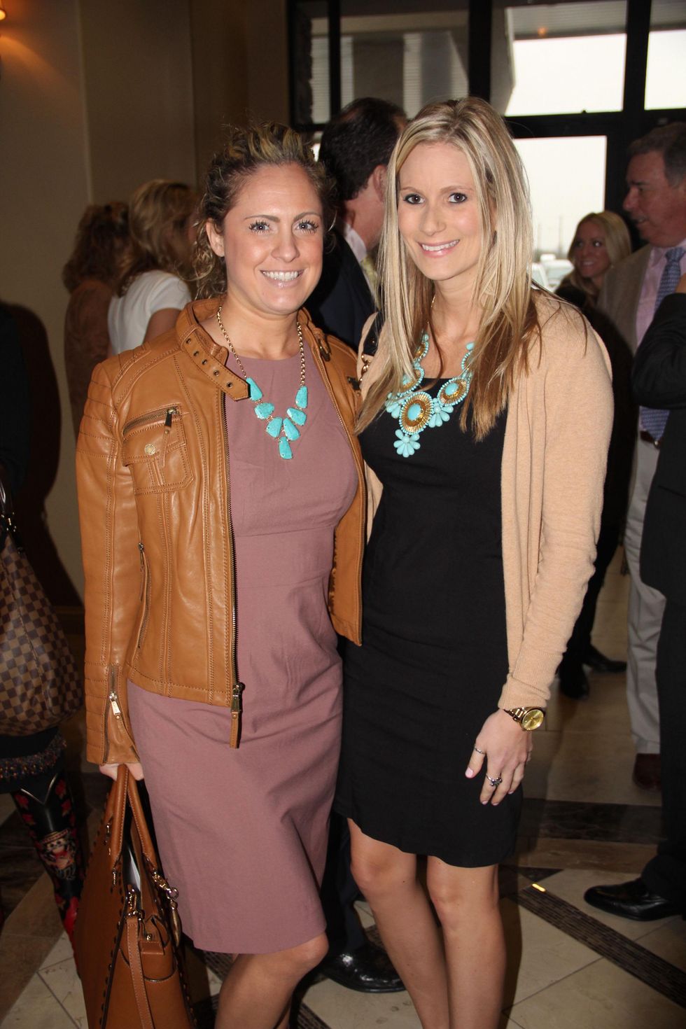 7 Cameron Byars, left, and Ashley Tidmore at the Rodeo Trailblazer Awards Luncheon February 2015