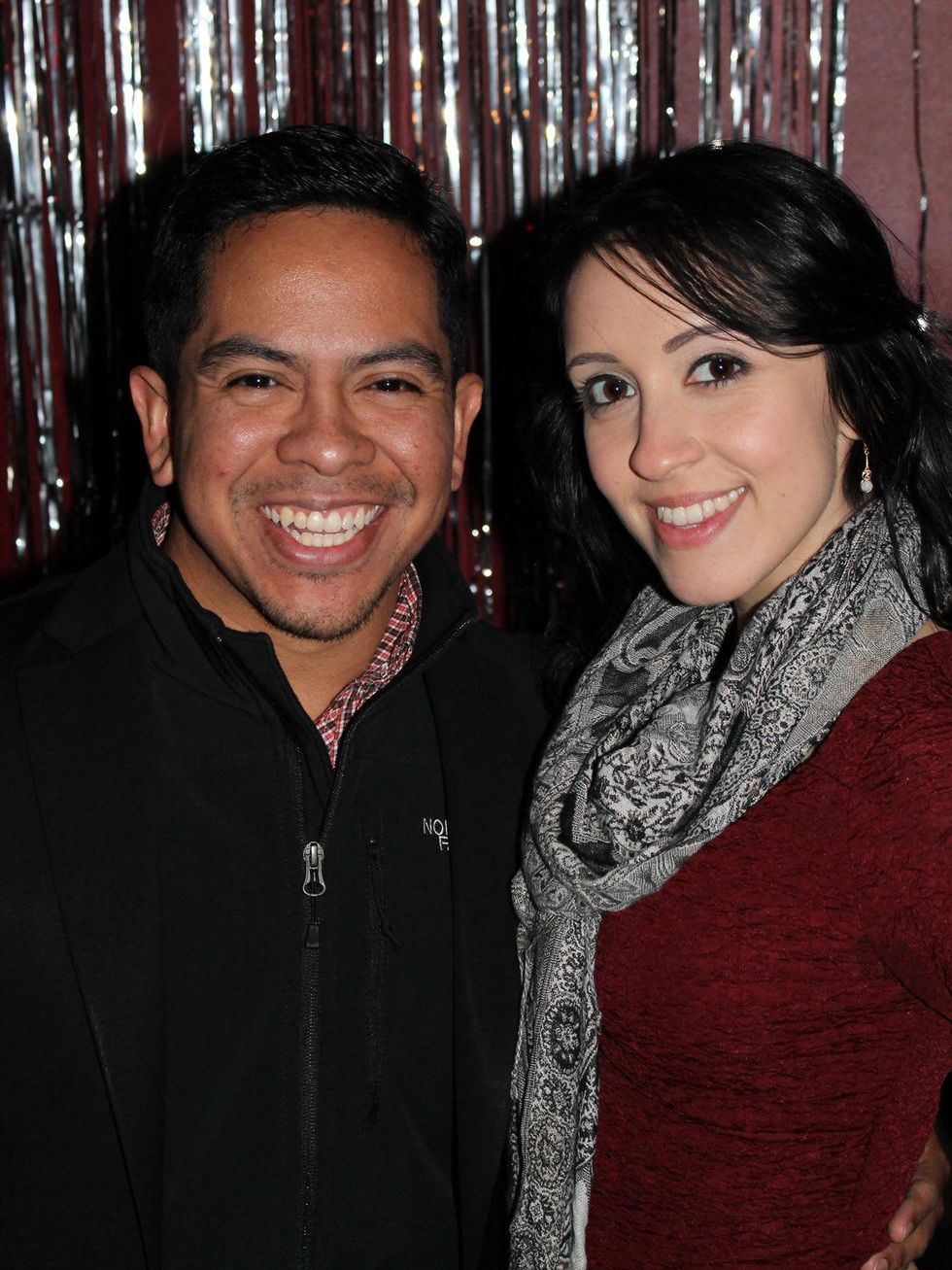 7 Daniel Ortiz and Kahlia Castellanos at the Eleven XI party November 2013