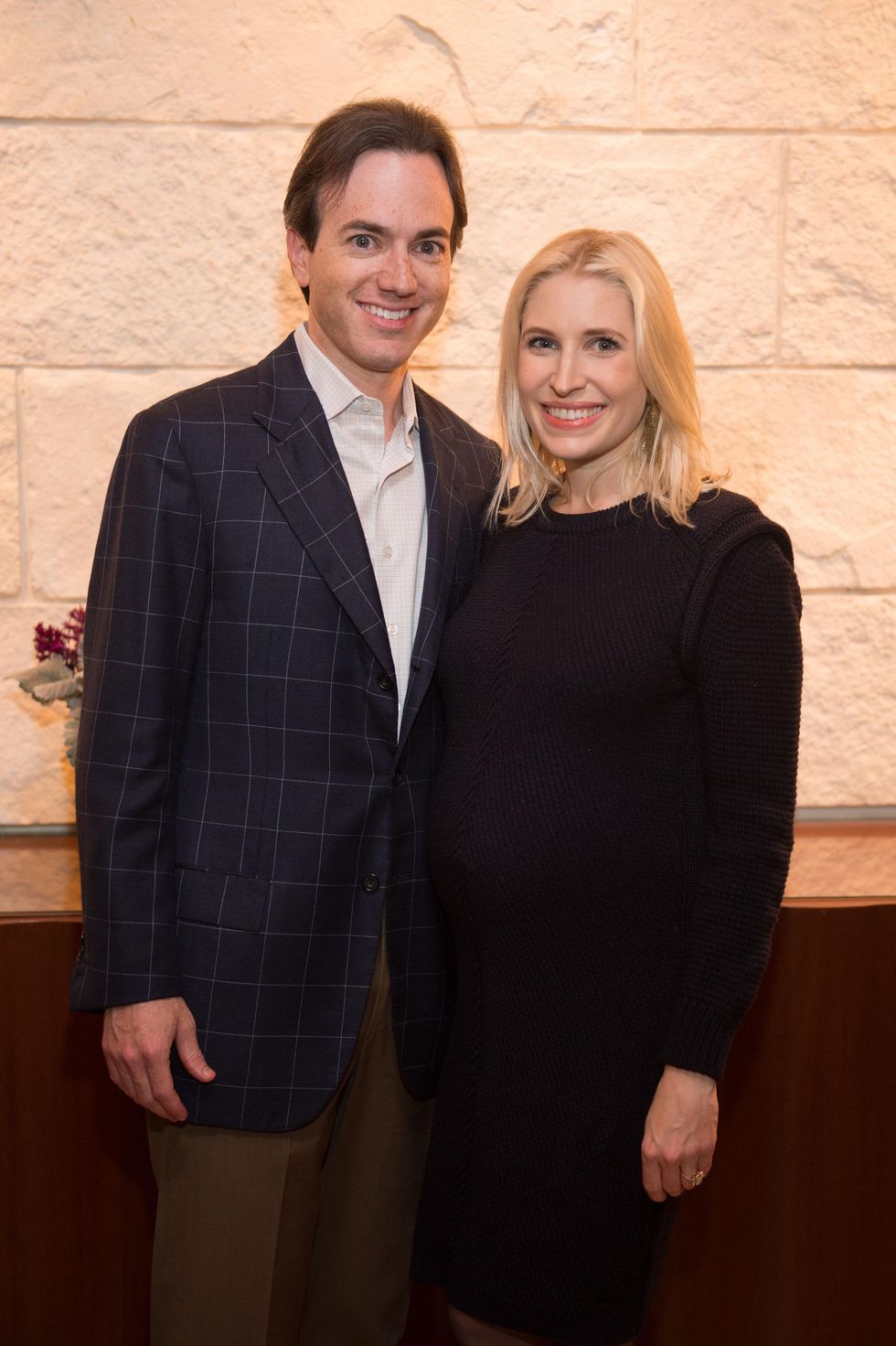 7 Danny and Isabel David at the The Society for Leading Medicine party February 2015