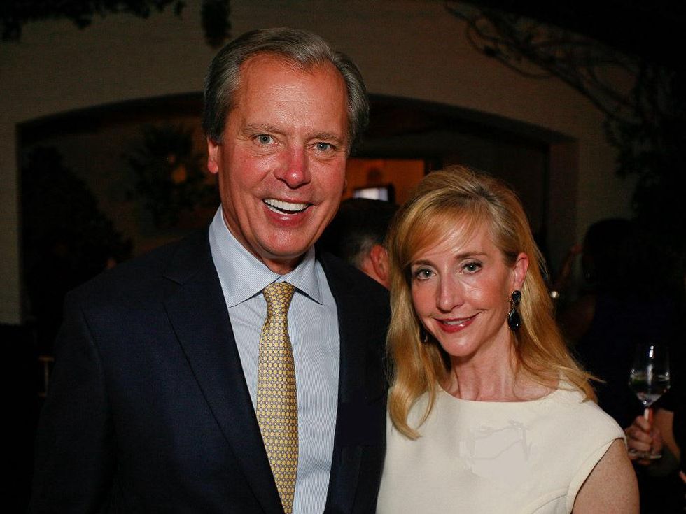 7 David and Tricia Dewhurst at Fraser's Friends dinner