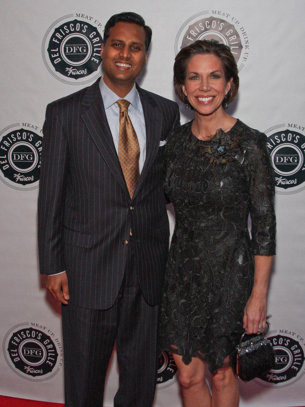 7, Del Frisco's Grille VIP party, March 2013, Dr. Aashish Shah, Roseann Rogers