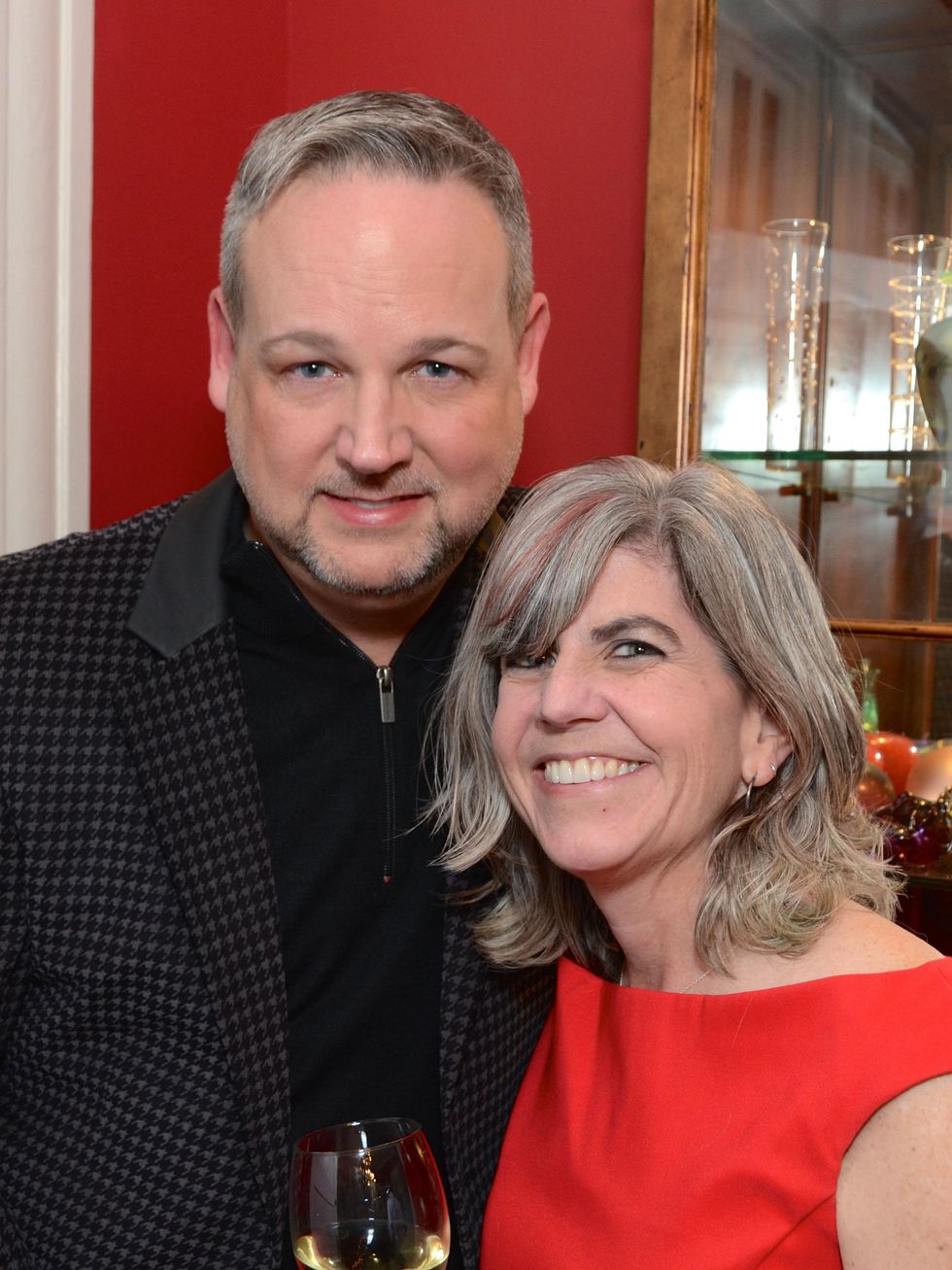 7 Doug Parker and Diane Barber at Cindy Clifford's birthday bash November 2014