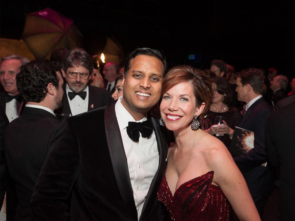 7 Dr. Aashish Shah and Roseann Rogers at Heart Ball February 2014
