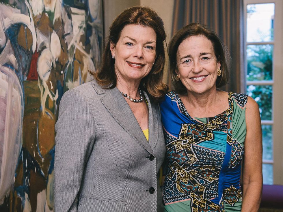 7 Drybar launch event September 2013 Kathryn Ketelson, Andrea White