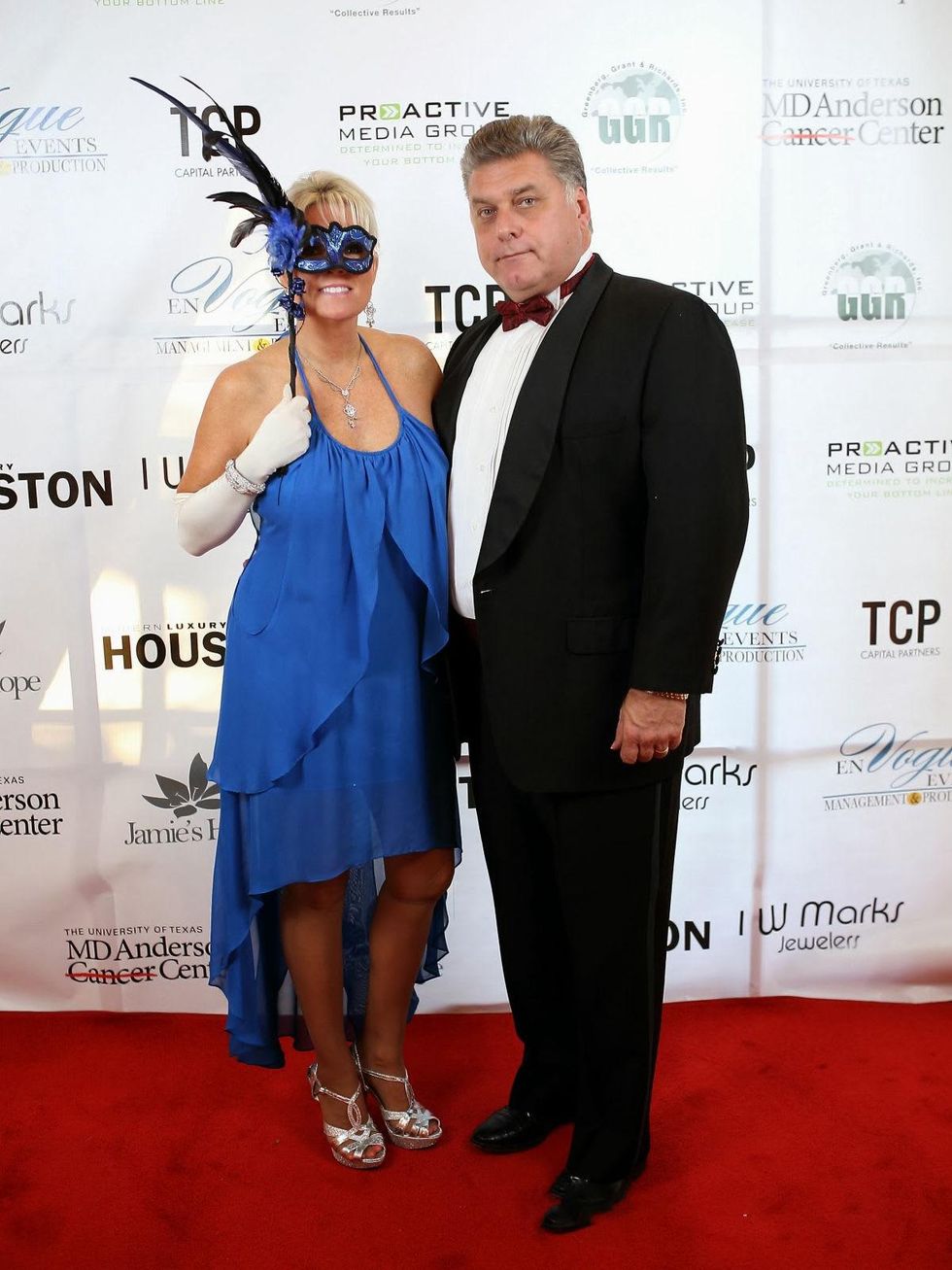 7 Elizabeth and John Ehrman at Hope Masquerade for a Cure Gala November 2013