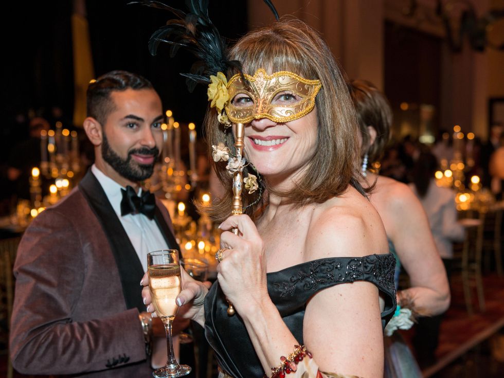 7 Ellie Francisco Masks at the Houston Ballet Ball February 2015